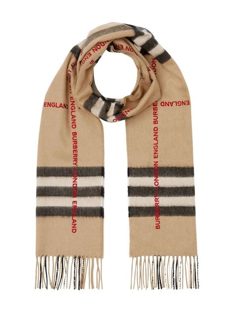 burberry embroidered scarf|traditional Burberry scarf.